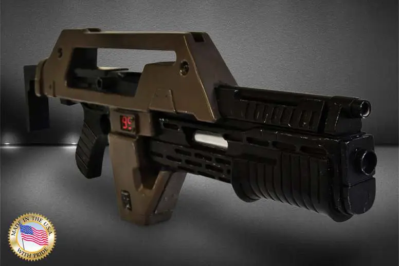 aliens pulse rifle pro rep weathering v