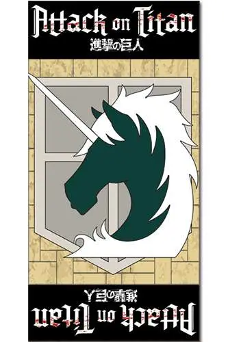 attack on titan military police towel