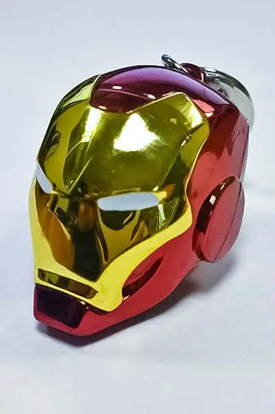 iron man helmet keychain
