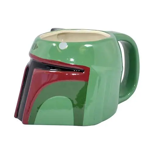 sw ep4 boba fett sculpt mug w/ gift box