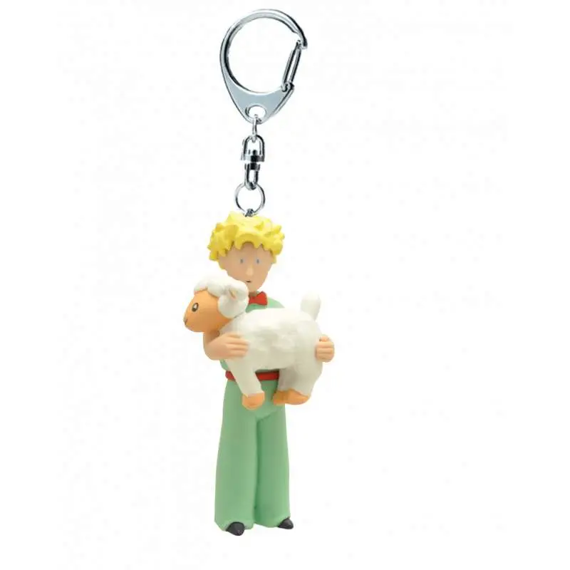 little prince papillon and sheep keyring