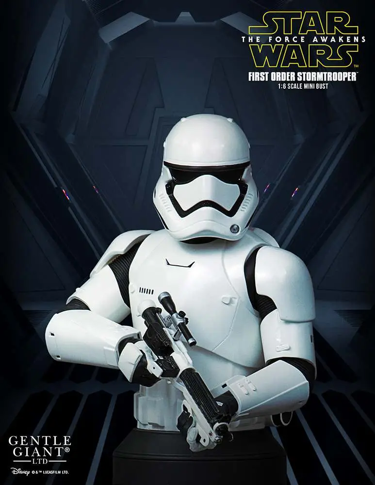 sw first order stormtrooper dlx bust