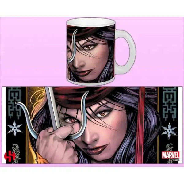 women of marvel elektra mug
