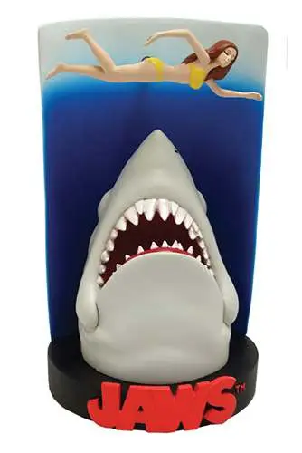 jaws swimmer poster motion statue