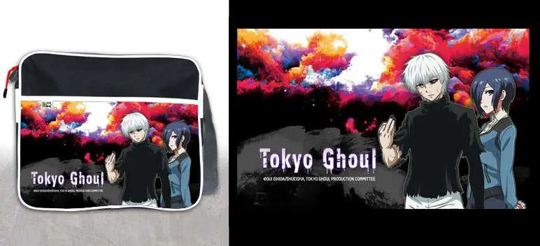 tokyo ghoul kaneki toka messenger bag