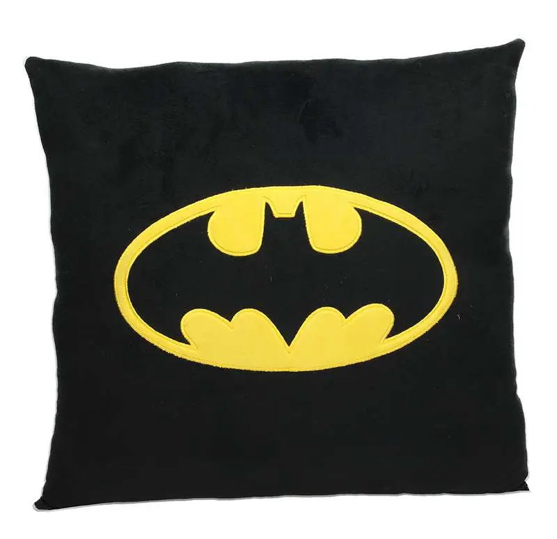 batman symbol square cushion