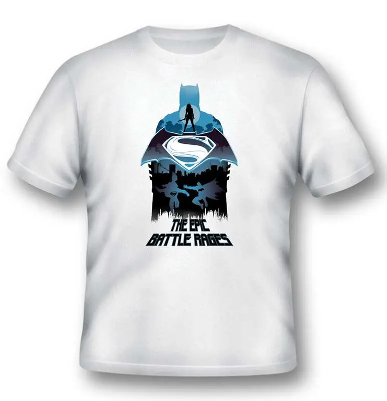 t/s batman v superman epic battle rages - xl