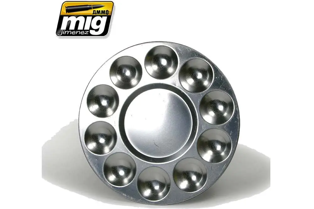 aluminium pallet 10 wells 8009