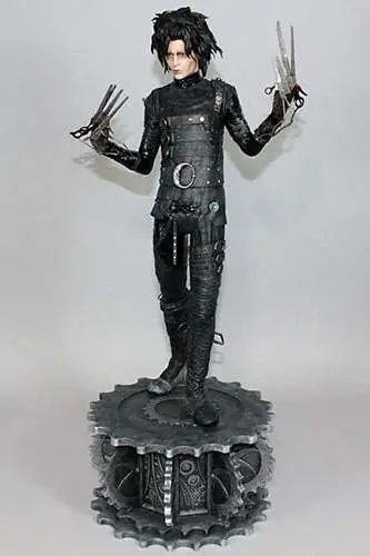 edward scissorhands 1/4 scale statue