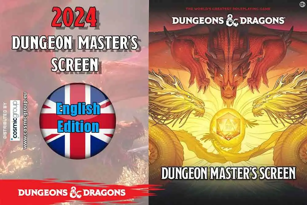 dungeons & dragons - dungeon master screen 2024