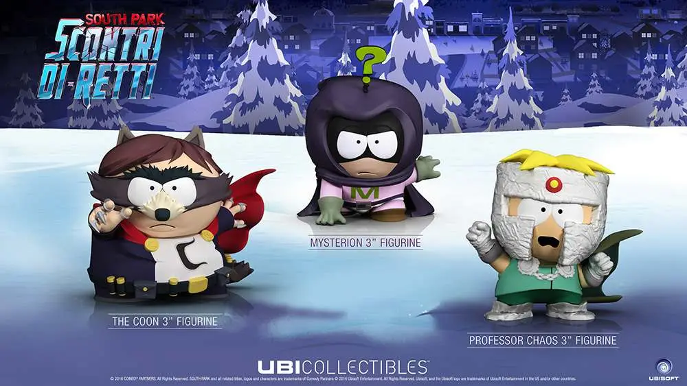 south park scontri di-retti 3" bundle