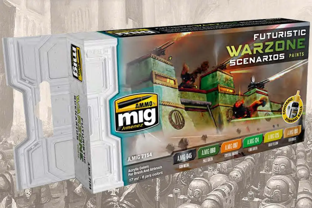 futuristic warzone scenarios color set