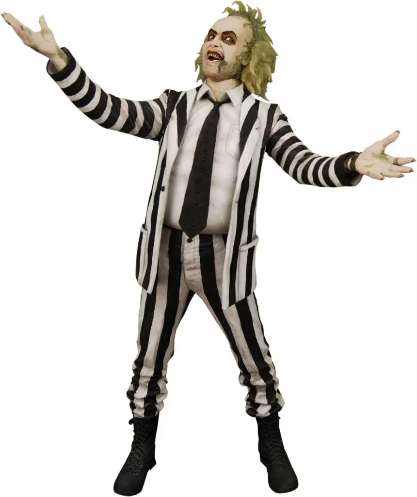 beetlejuice 1988 stripe suit beetlejuice talking 1/4 af