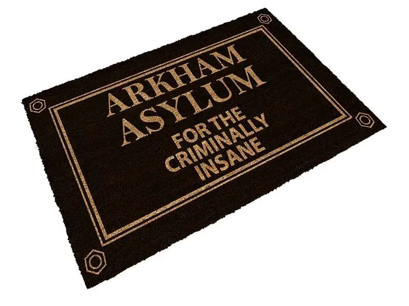 arkham asylum doormat