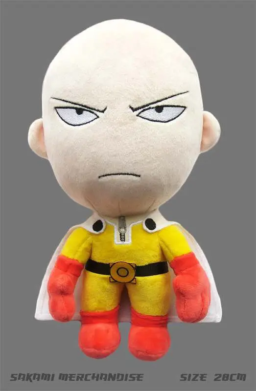 one punch man saltama angry ver plush