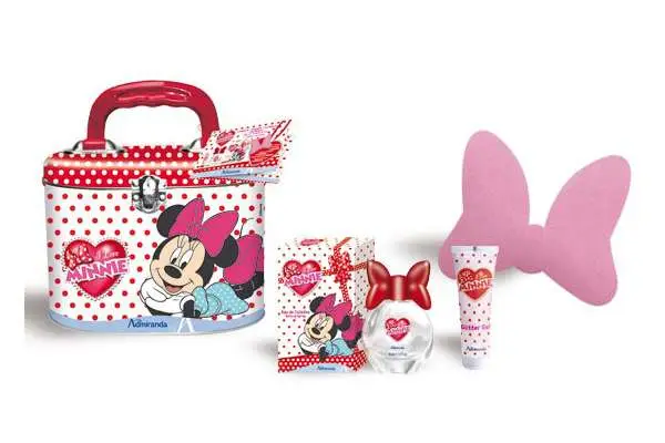 minnie valigetta (edt 50ml+glitter gel