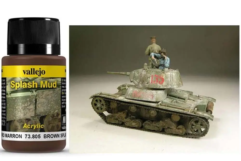 weathering 73805 brown splash mud 40ml
