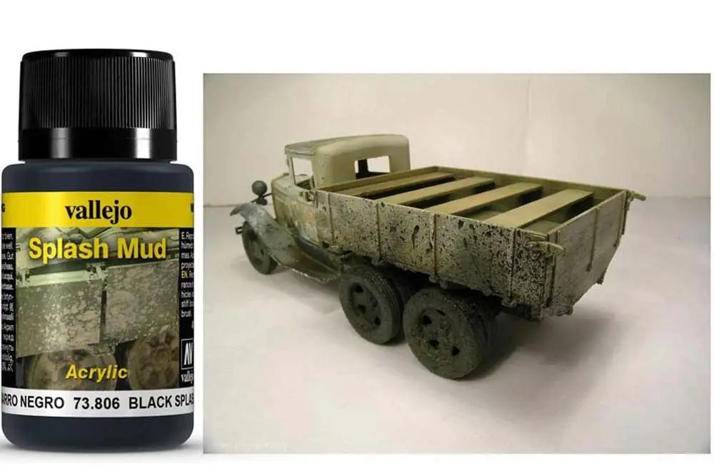 weathering 73806 black splash mud 40ml
