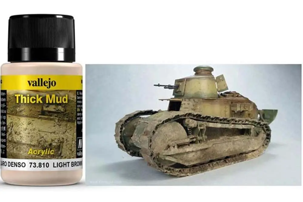 weathering 73810 light brwn thick m 40ml