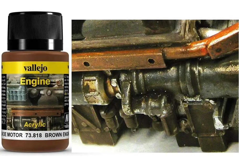 weathering 73818 brown engine soot 40ml