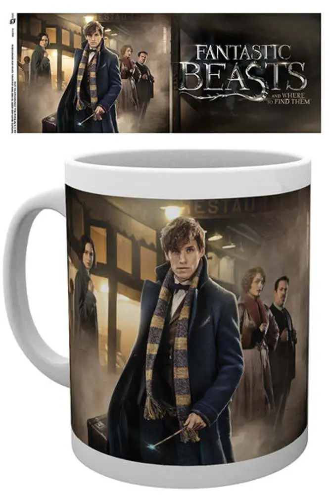 hp fantastic beasts group stand mug
