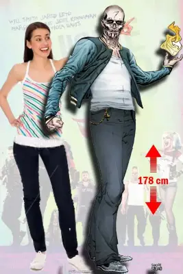 Suicide Squad El Diablo Comics Cutout