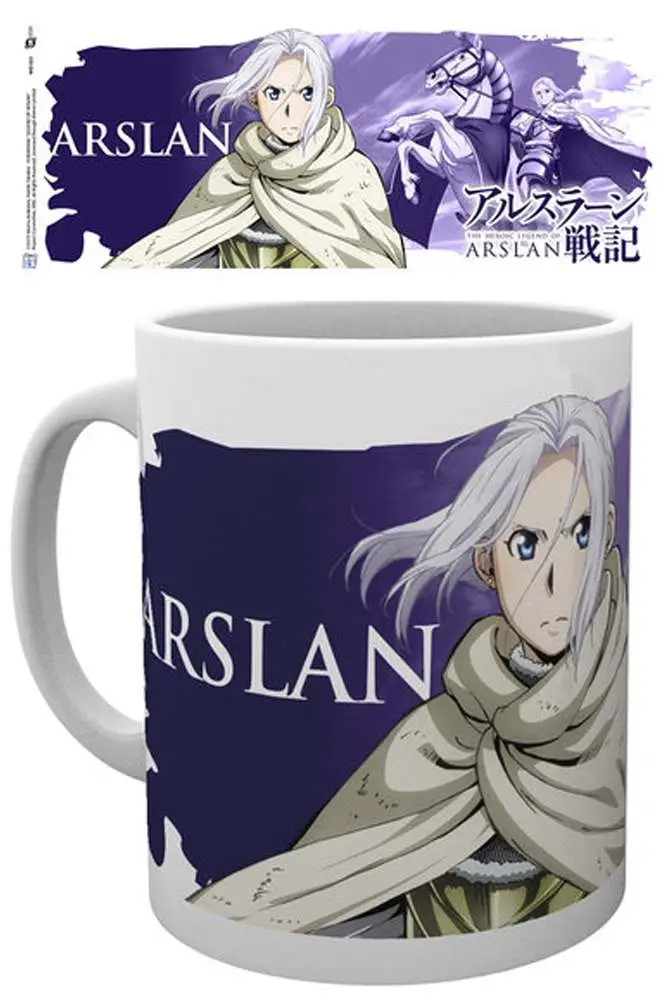 the legend of arslan arslan mug