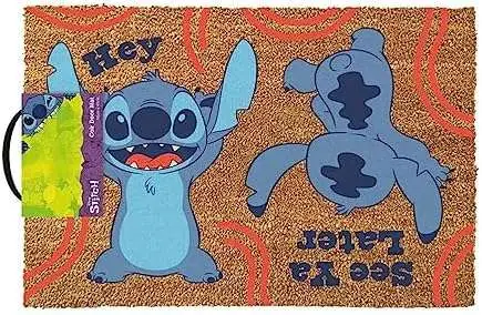 lilo & stitch hey see ya later doormat