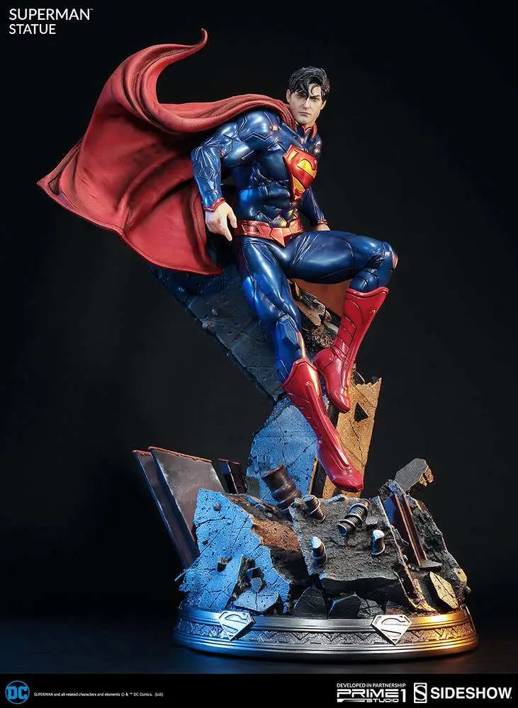 jl new 52 superman statue (prime1)