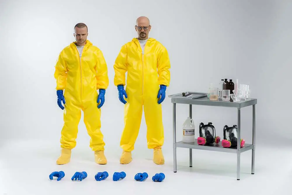 breaking bad heisenberg&jesse hazmat 2pk