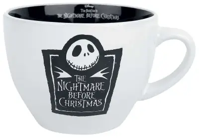 Nightmare Before Christmas Jack Cappuccino Mug