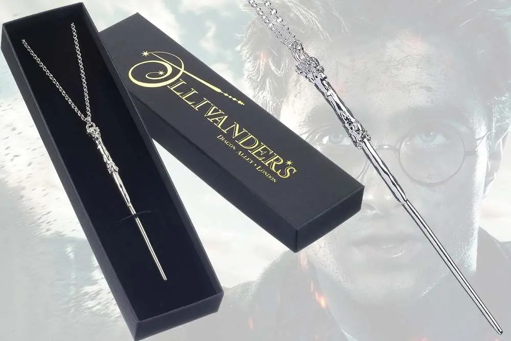 hp harry wand necklace