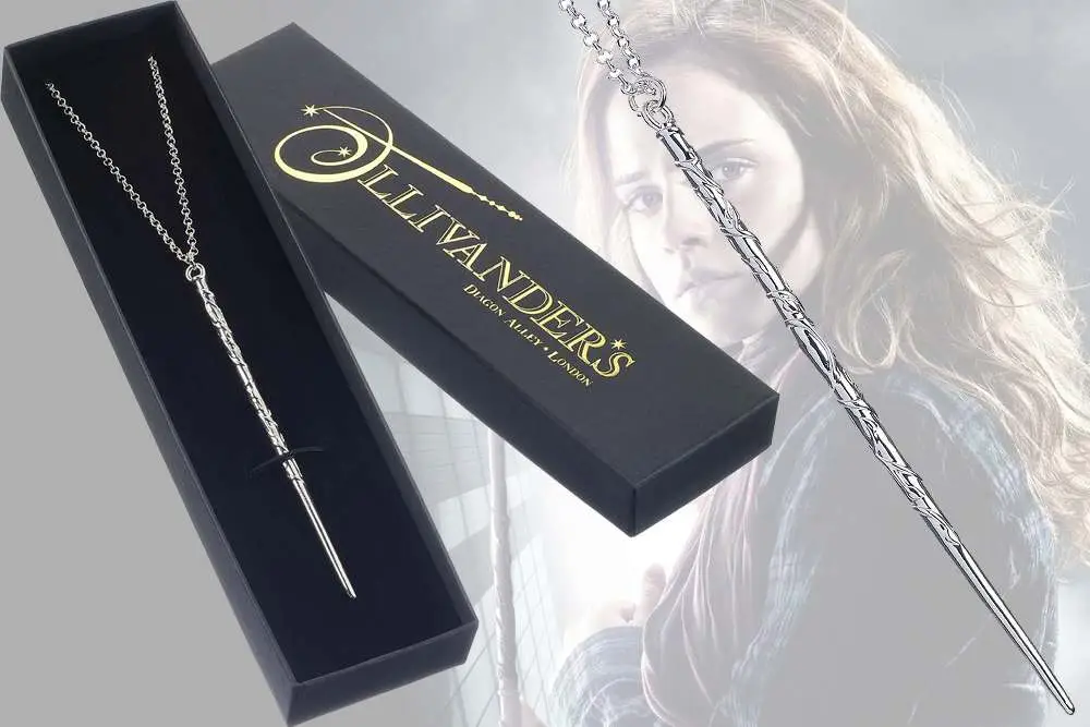 hp hermione wand necklace