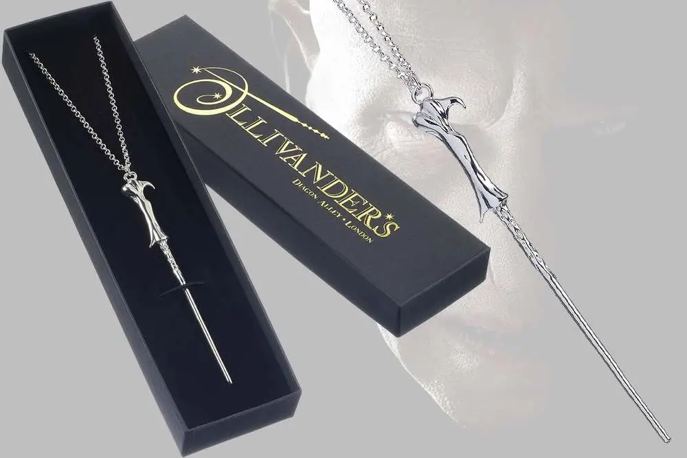 hp voldemort wand necklace