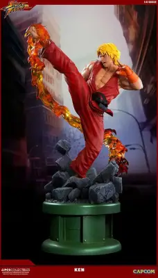 Street Fighter 5 Ken 1/4 Ultra Statue
