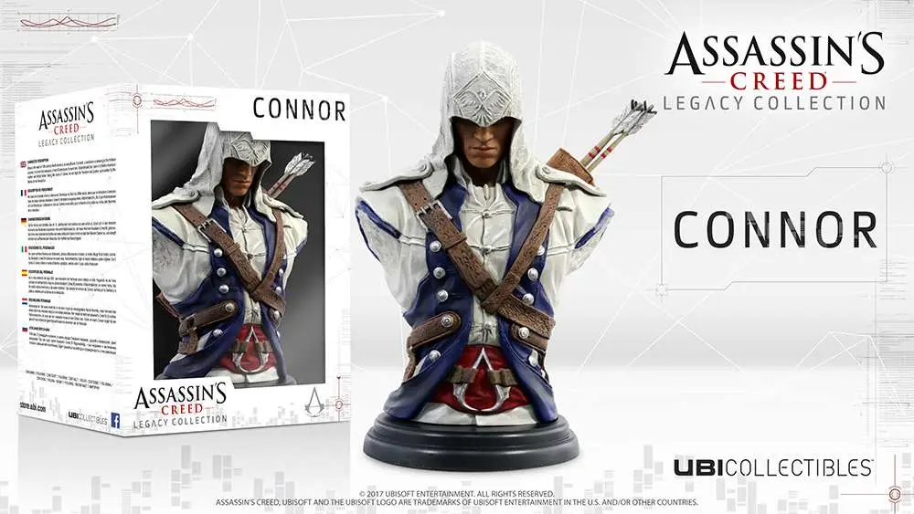 assassin's creed 3 connor bust