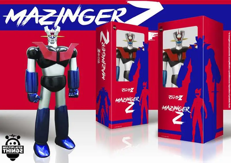 mazinger z vinyl 60 cm weathering color