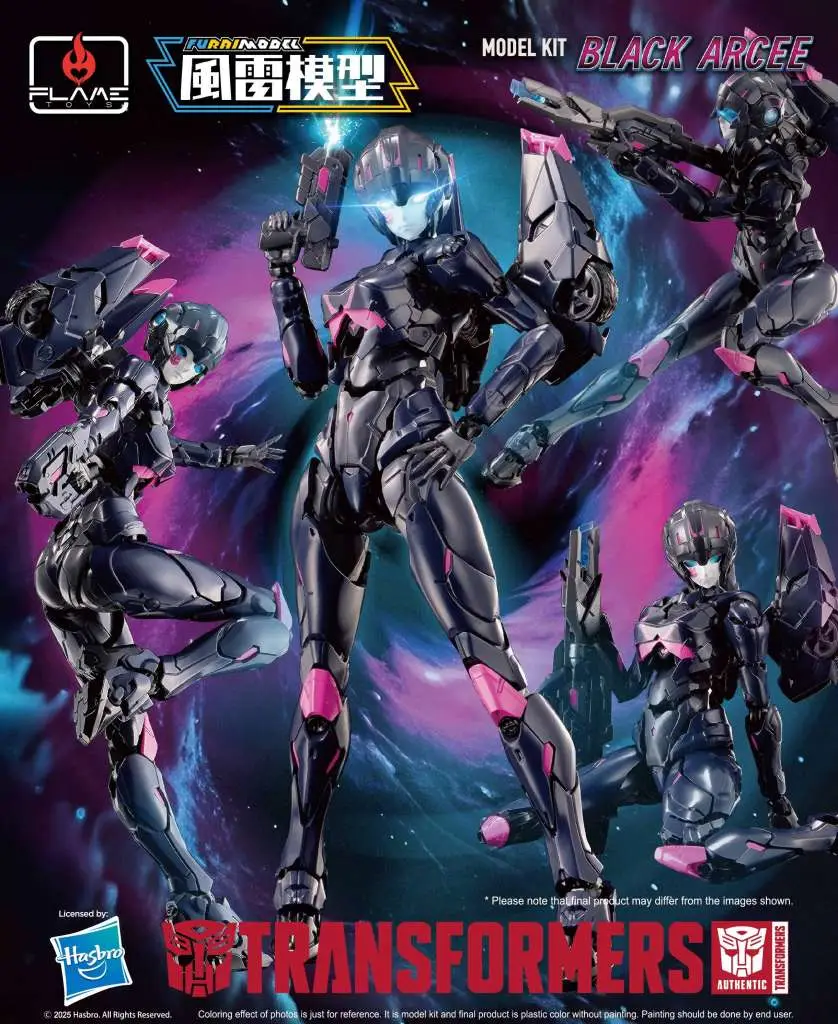 transformers black arcee model kit