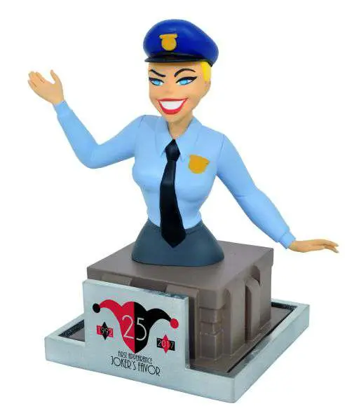 batman tas 25 anniv harley quinn bust