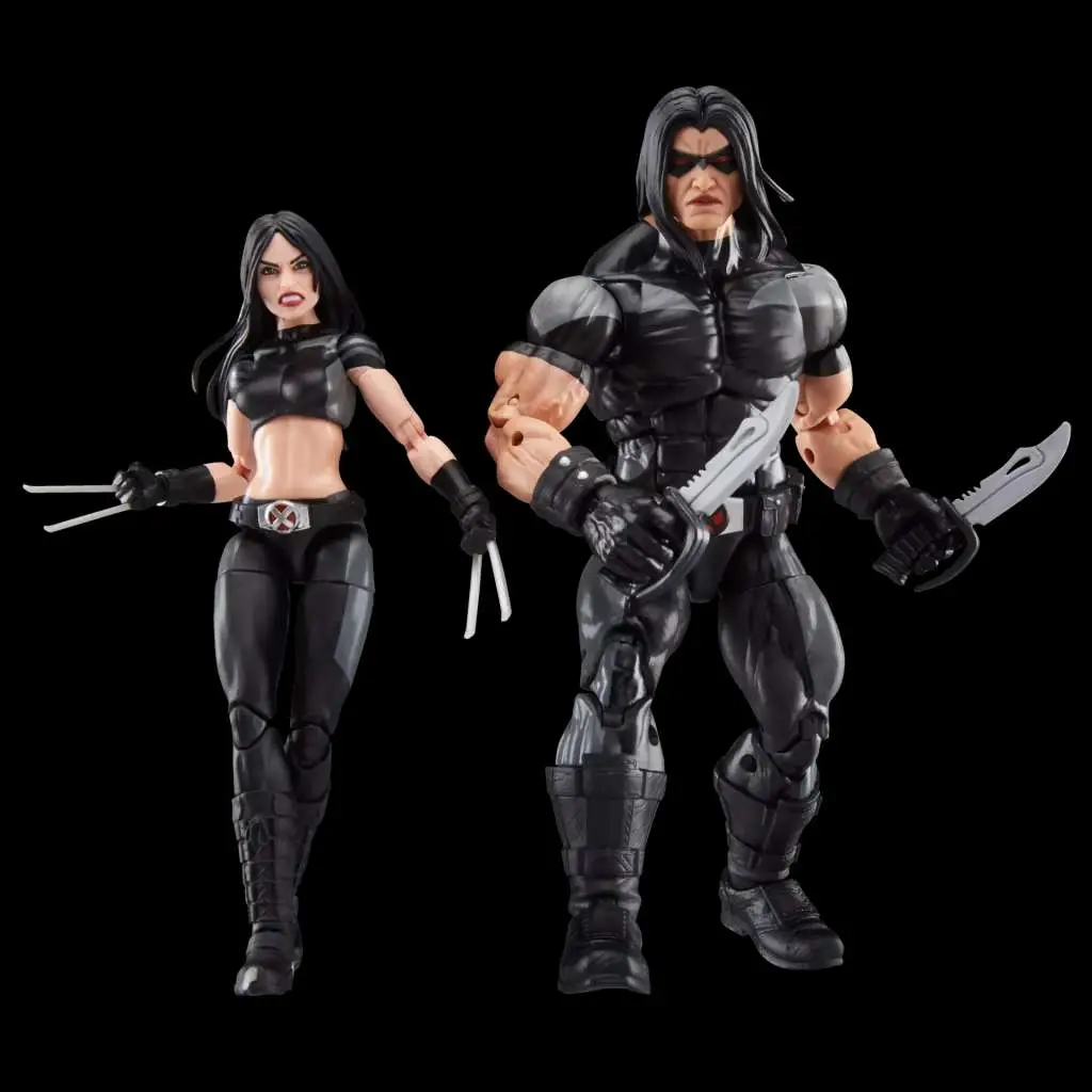 marvel legends x-men x-force x-23 and warpath action figures