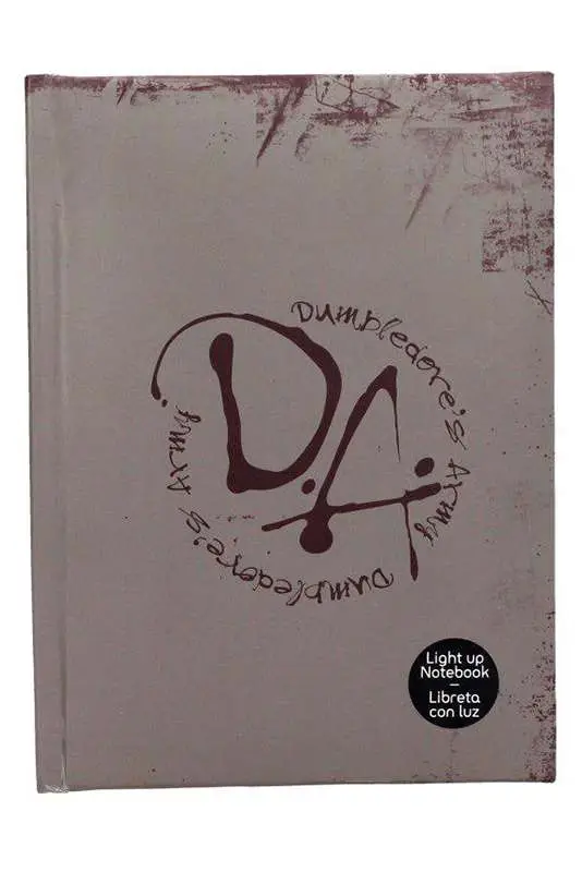 hp dumbledore army notebook w/light