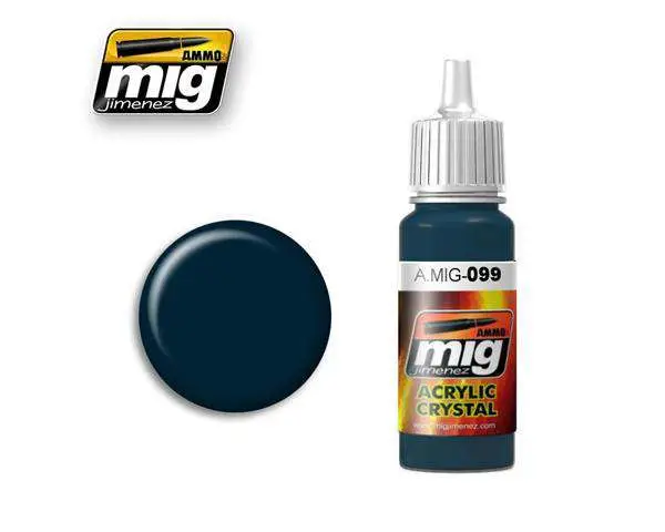 crystal black blue 0099