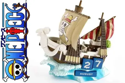 One Piece Going Merry 3D Perpetual Calendar