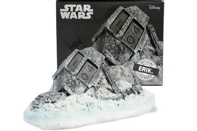 Star Wars  Atat Walker Destroyed 3D Perpetual Calendar