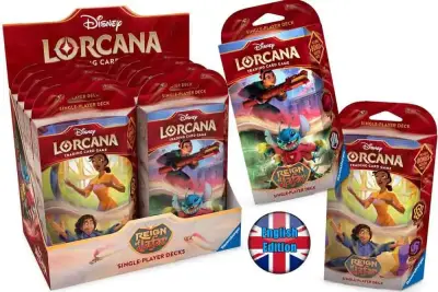 Lorcana - Reign Of Jafar - Starter Deck Display (8 Decks) - English