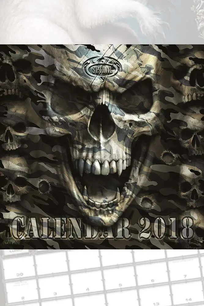 spiral 2018 calendar