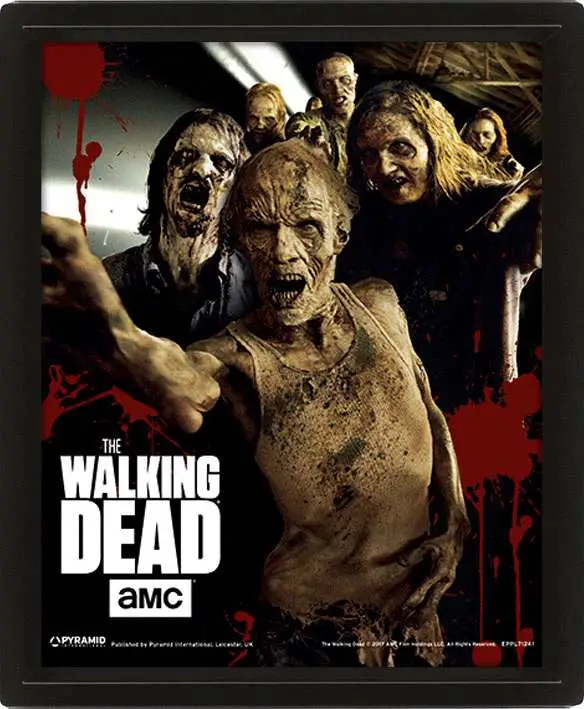 poster 3d lenticular the walking dead