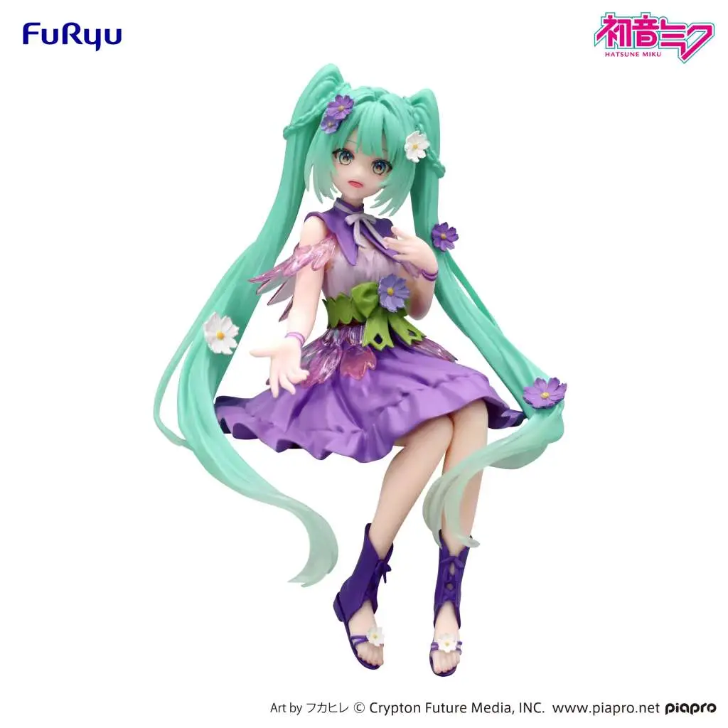 hatsune miku flower fairy cosmos noodle stopper figure