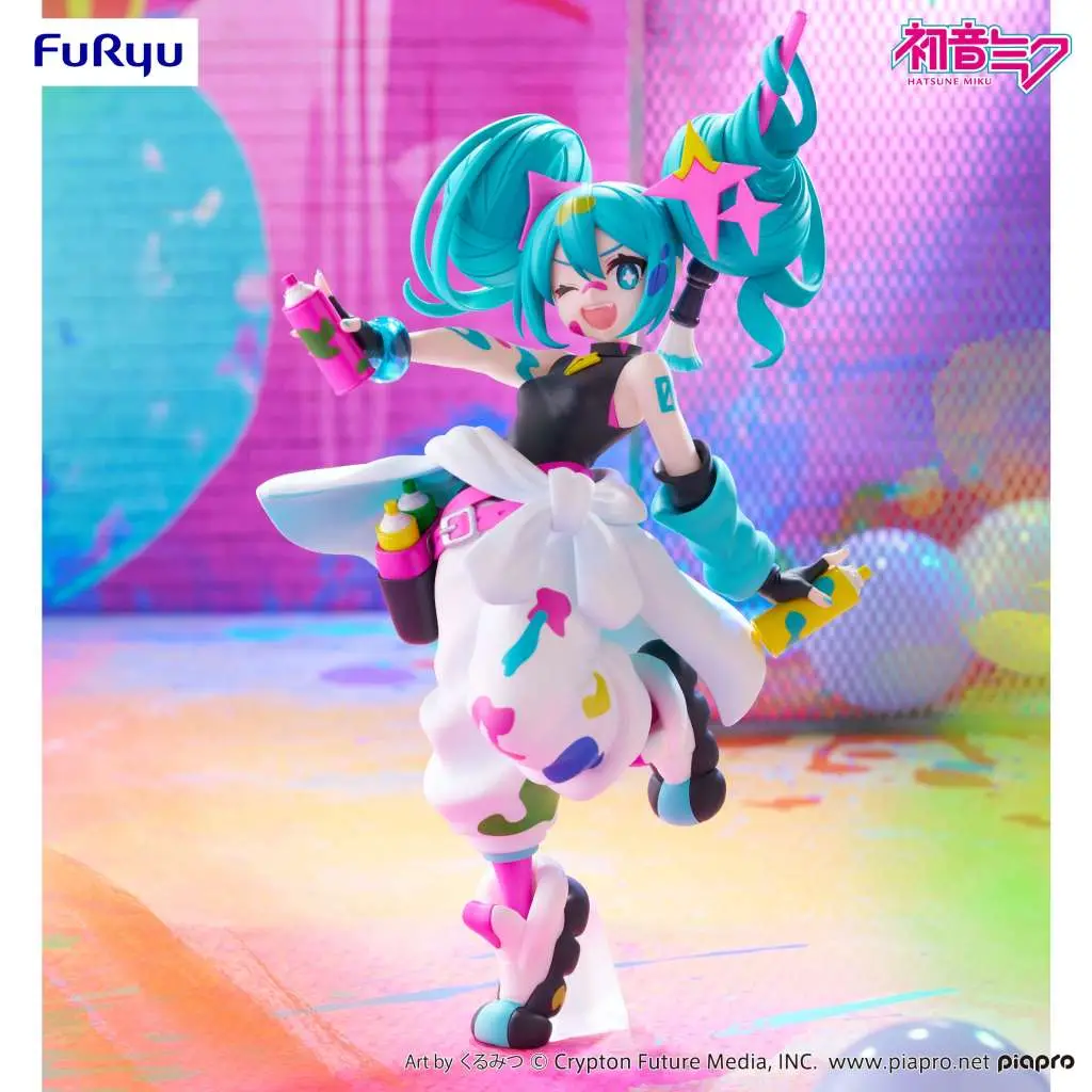 hatsune miku paint girl trio-try-it figure