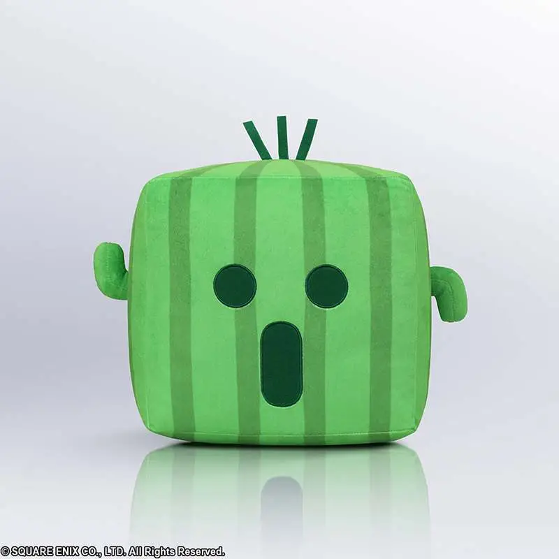 ff cactuar square cushion